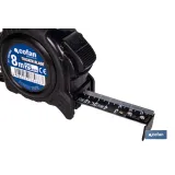 Comprar FLEXÓMETRO HOJA NEGRA DOBLE CARA 25 Cofan | almacendeferreteriacor.es