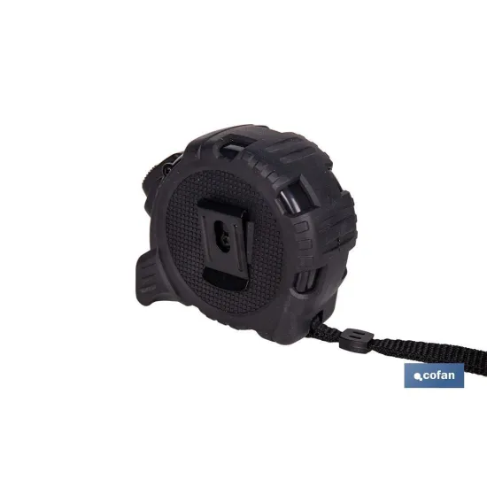 Comprar FLEXÓMETRO HOJA NEGRA DOBLE CARA 25 Cofan | almacendeferreteriacor.es