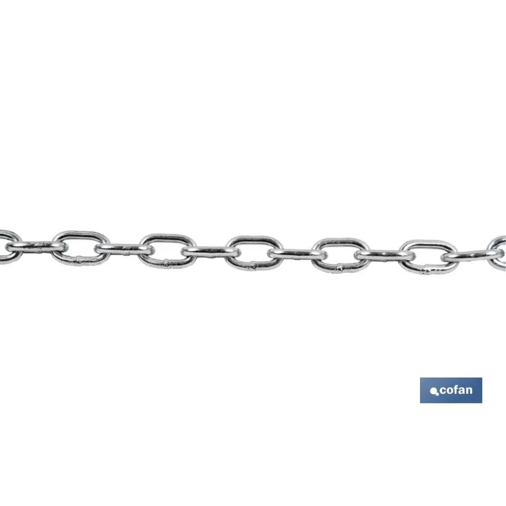 Comprar CADENA CINCADA DE 2 MM.  (200 M.) ( Cofan | almacendeferreteriacor.es
