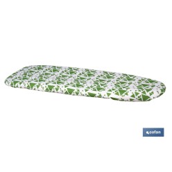 FUNDA ACOLCHADA PARA TABLA DE PLANCHAR 140 X 60 CM  VERDE