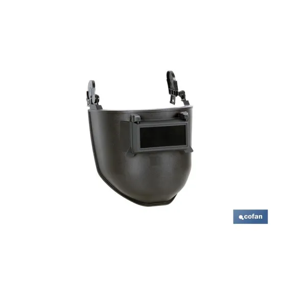 Comprar MÁSCARA DE SOLDAR PARA CASCO DE OBR Cofan | almacendeferreteriacor.es