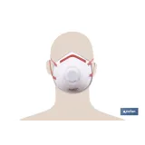 Comprar MASCARILLA PROTEC. C/VALVULA CE FFP Cofan | almacendeferreteriacor.es