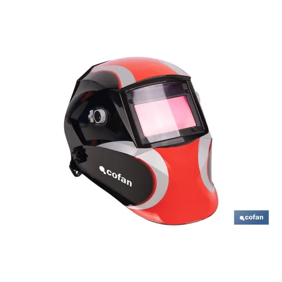 Comprar CASCO DE SOLDADURA AUTOMÁTICO RED S Cofan | almacendeferreteriacor.es