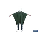 Comprar PONCHO DE AGUA VERDE PVC/POLIESTER  Cofan | almacendeferreteriacor.es