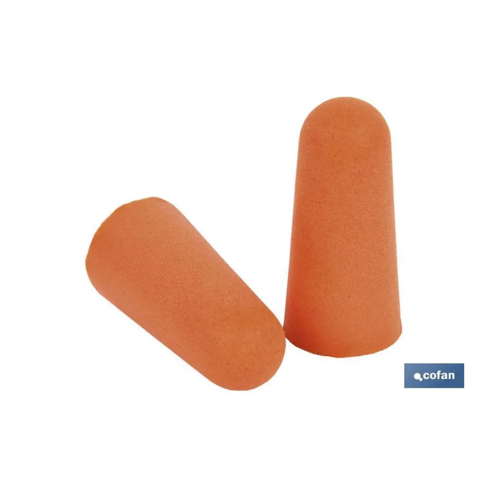 Comprar PACK 50 TAPONES (25 par) OIDOS  PU  Cofan | almacendeferreteriacor.es