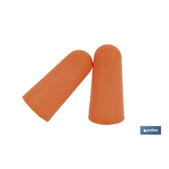 Comprar PACK 50 TAPONES (25 par) OIDOS  PU  Cofan | almacendeferreteriacor.es