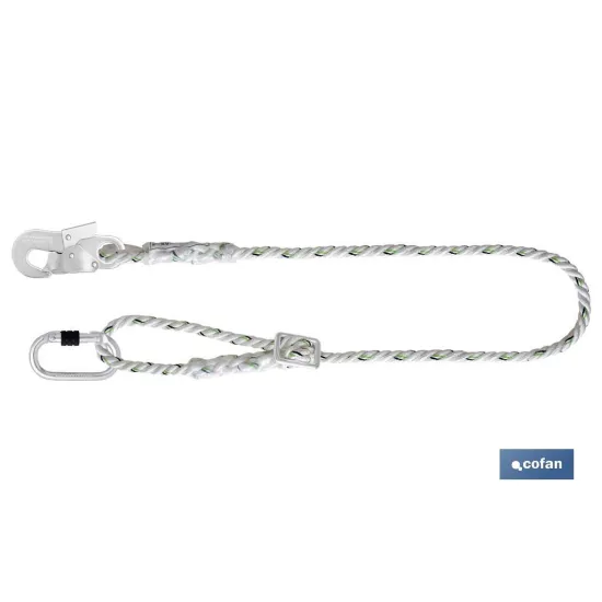 Comprar CUERDA POSICIONAMIENTO C/AJUSTADOR+ Cofan | almacendeferreteriacor.es