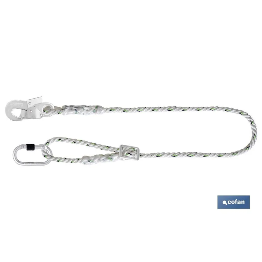 Comprar CUERDA POSICIONAMIENTO C/AJUSTADOR+ Cofan | almacendeferreteriacor.es
