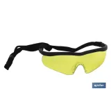 Comprar GAFAS SEGURIDAD SPORT AMBAR UV PROT Cofan | almacendeferreteriacor.es