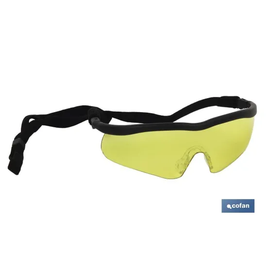 Comprar GAFAS SEGURIDAD SPORT AMBAR UV PROT Cofan | almacendeferreteriacor.es