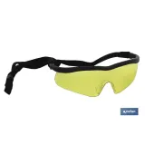 Comprar GAFAS SEGURIDAD SPORT AMBAR UV PROT Cofan | almacendeferreteriacor.es