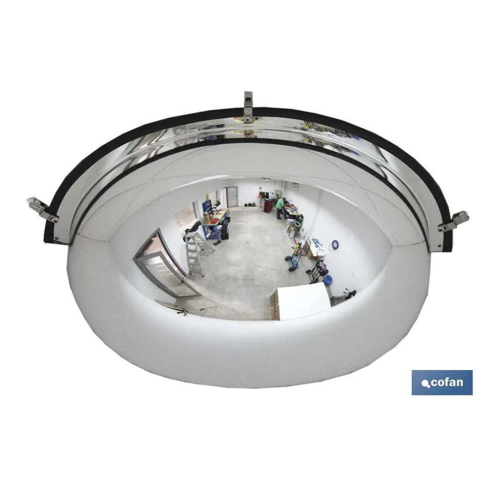 Comprar ESPEJO HEMISFÉRICO 180º 45 CM (PACK Cofan | almacendeferreteriacor.es