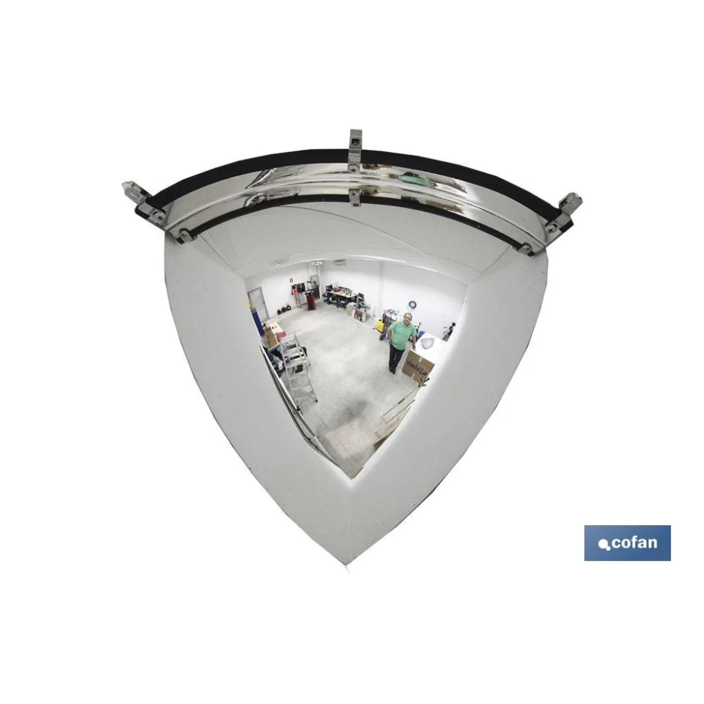 Comprar ESPEJO CUARTO HEMISFERICO 45 CM (PA Cofan | almacendeferreteriacor.es