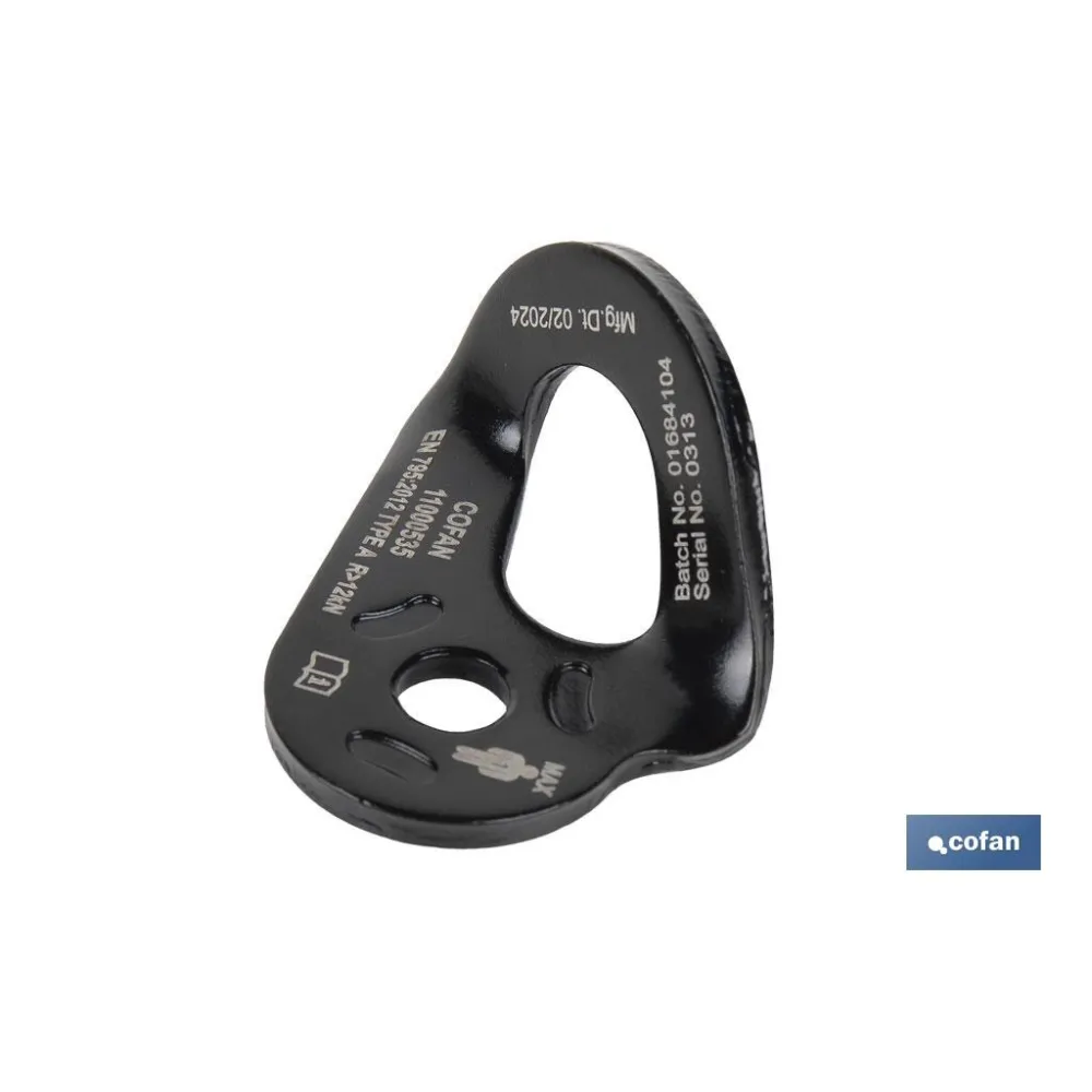 Comprar PLACA DE ANCLAJE DE ACERO M10 RUPTU Cofan | almacendeferreteriacor.es