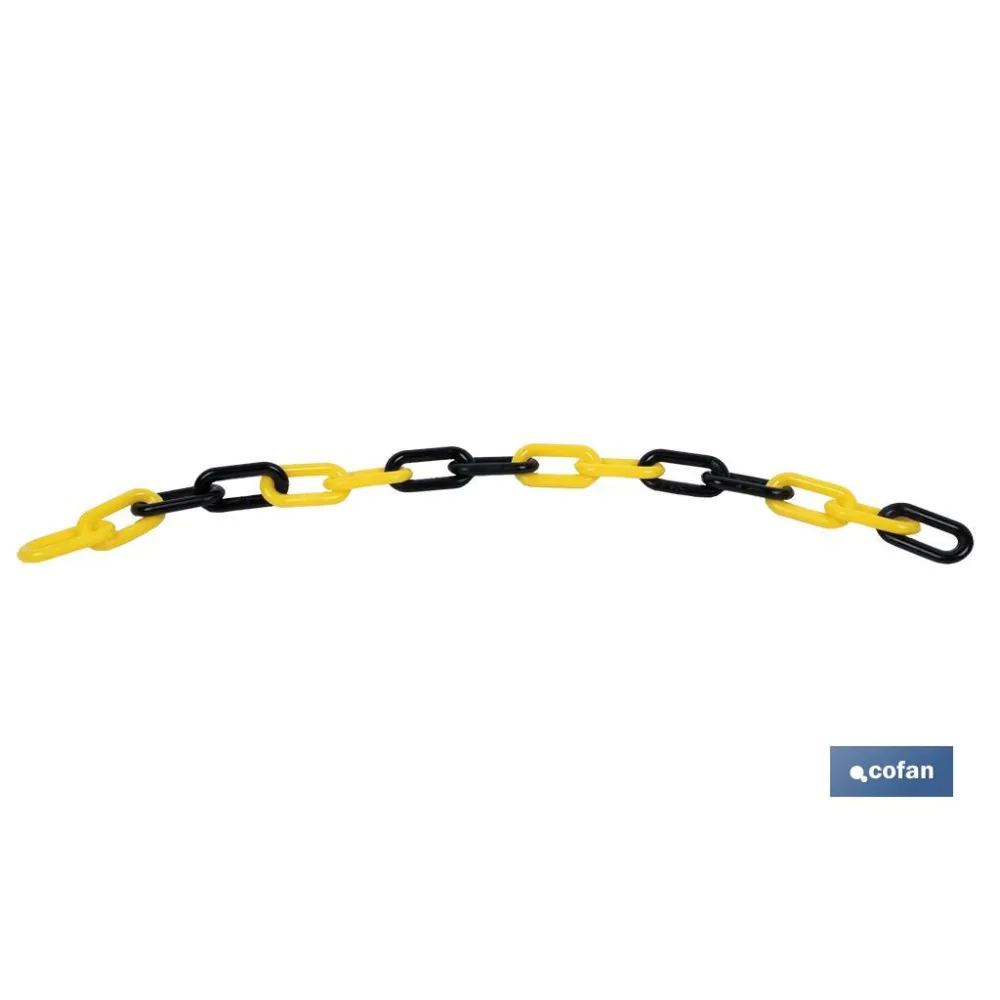 Comprar CADENA DE PLÁSTICO 8mm 30 mts (AMAR Cofan | almacendeferreteriacor.es