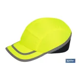 Comprar GORRA SPORT SEGURIDAD AMARILLO FLÚO Cofan | almacendeferreteriacor.es