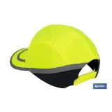 Comprar GORRA SPORT SEGURIDAD AMARILLO FLÚO Cofan | almacendeferreteriacor.es