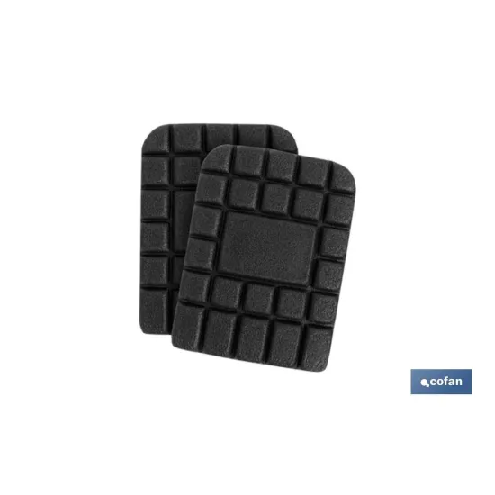 Comprar SET 2 RODILLERAS EN POLIETILENO (PA Cofan | almacendeferreteriacor.es