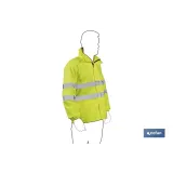 Comprar CHAQUETA DE LLUVIA DE ALTA VISIBILI Cofan | almacendeferreteriacor.es