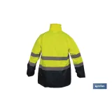 Comprar CHAQUETA DE LLUVIA DE ALTA VISIBILI Cofan | almacendeferreteriacor.es