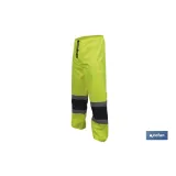 Comprar PANTALÓN DE LLUVIA DE ALTA VISIBILI Cofan | almacendeferreteriacor.es