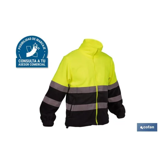 Comprar FORRO POLAR DE ALTA VISIBILIDAD MOD Cofan | almacendeferreteriacor.es