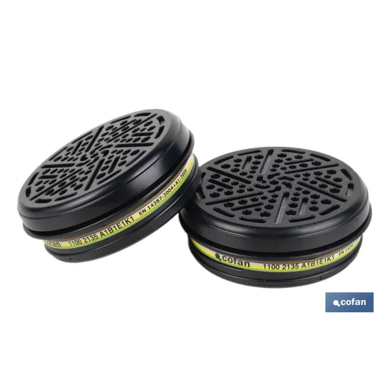 Comprar SET 2 FILTROS TIPO A1B1E1K1 (PACK:  Cofan | almacendeferreteriacor.es