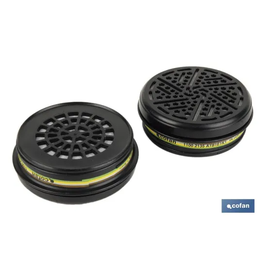 Comprar SET 2 FILTROS TIPO A1B1E1K1 (PACK:  Cofan | almacendeferreteriacor.es