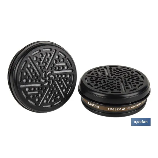 Comprar SET 2 FILTROS TIPO A1 (PACK: 1 UDS) Cofan | almacendeferreteriacor.es