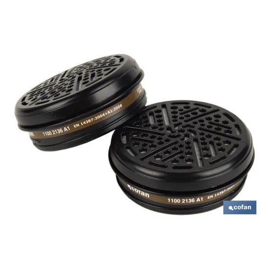 Comprar SET 2 FILTROS TIPO A1 (PACK: 1 UDS) Cofan | almacendeferreteriacor.es
