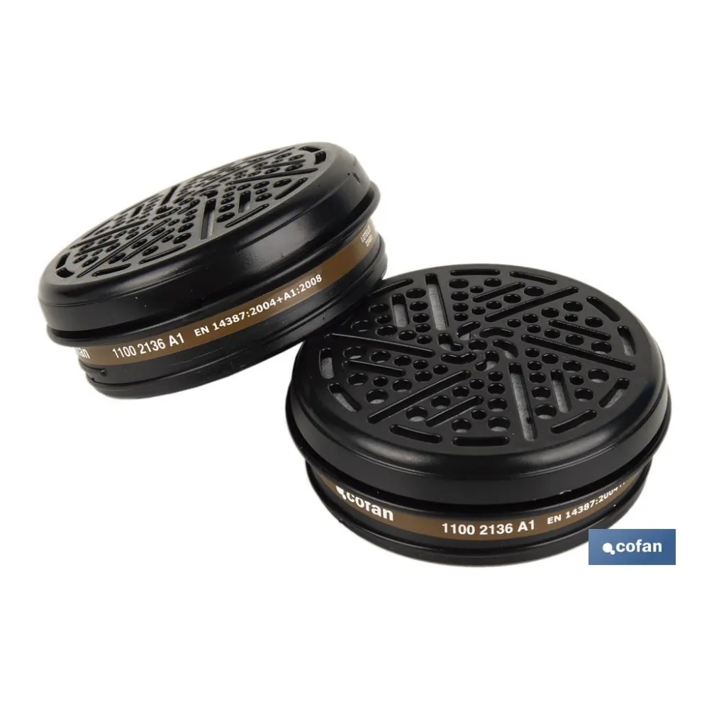 Comprar SET 2 FILTROS TIPO A1 (PACK: 1 UDS) Cofan | almacendeferreteriacor.es