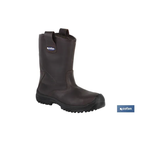 Comprar BOTA PIEL FORRADA SEGURIDAD S3 (MOD Cofan | almacendeferreteriacor.es