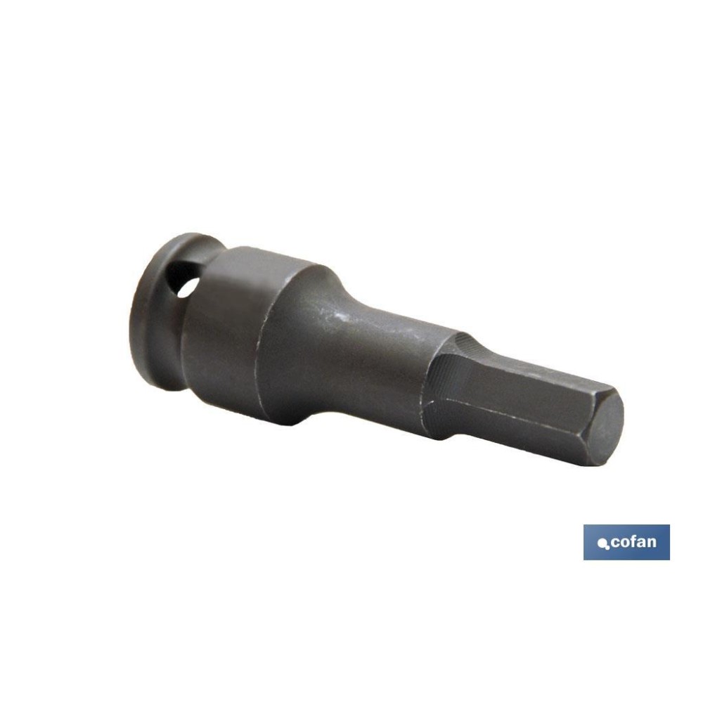 VASO IMPACTO 3/8 HEXAG. MACHO 7 MM