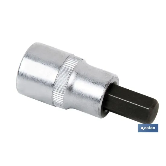 Comprar LLAVE DE VASO 1/4 CON PUNTA H-6 (PA Cofan | almacendeferreteriacor.es