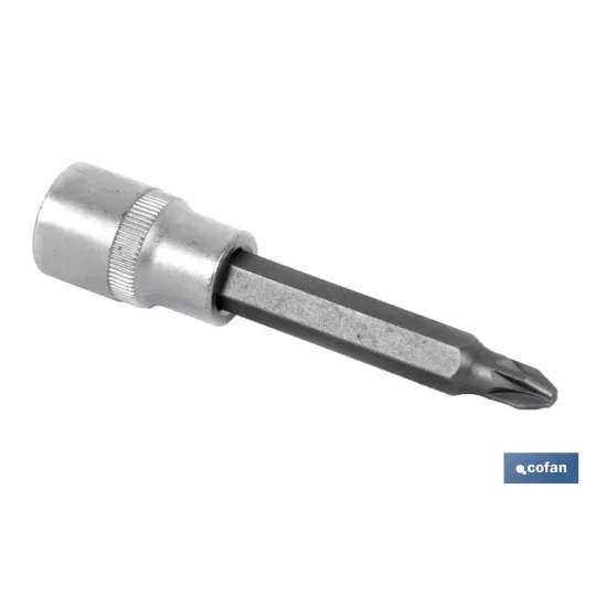 Comprar VASO 1/2 PUNTA LARGA PZ-2 (PACK: 1  Cofan | almacendeferreteriacor.es