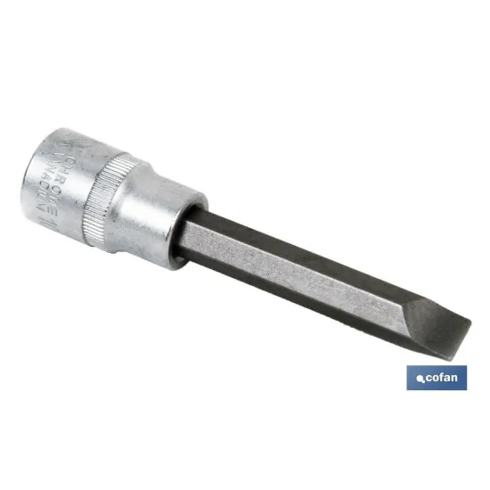 Comprar VASO 1/2 PUNTA LARGA SL-8 (PACK: 1  Cofan | almacendeferreteriacor.es