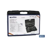 Comprar MALETIN 171 PCS PROFESIONAL 1/2, 3/ Cofan | almacendeferreteriacor.es