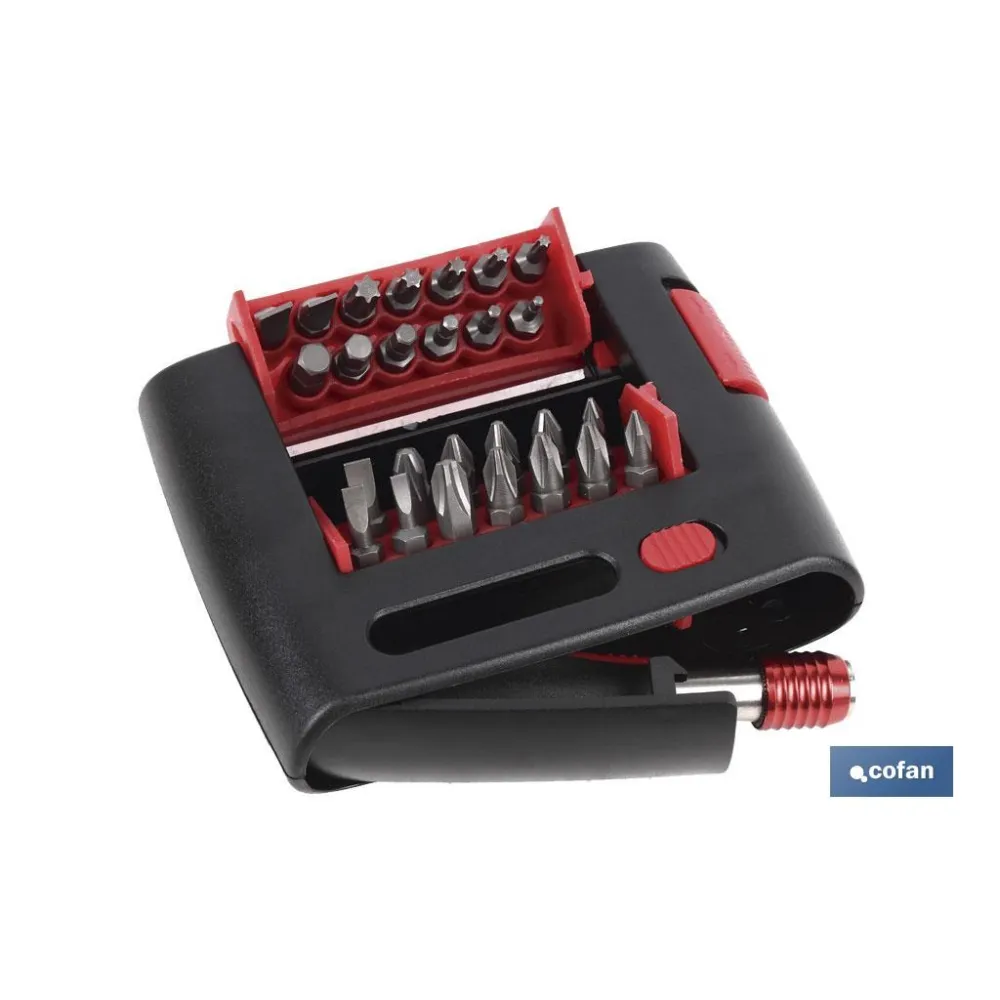 Comprar SET PUNTAS  PH, PZ, TORX, SL, HEX   Cofan | almacendeferreteriacor.es