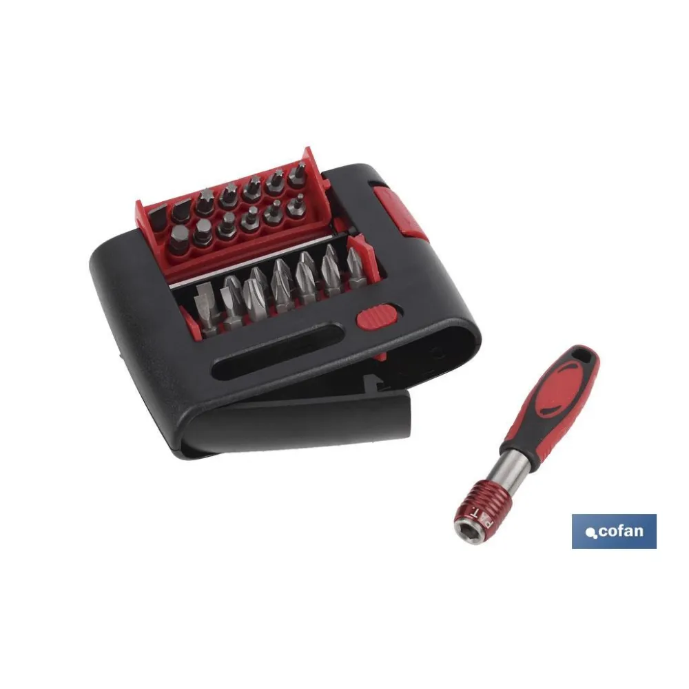 Comprar SET PUNTAS  PH, PZ, TORX, SL, HEX   Cofan | almacendeferreteriacor.es
