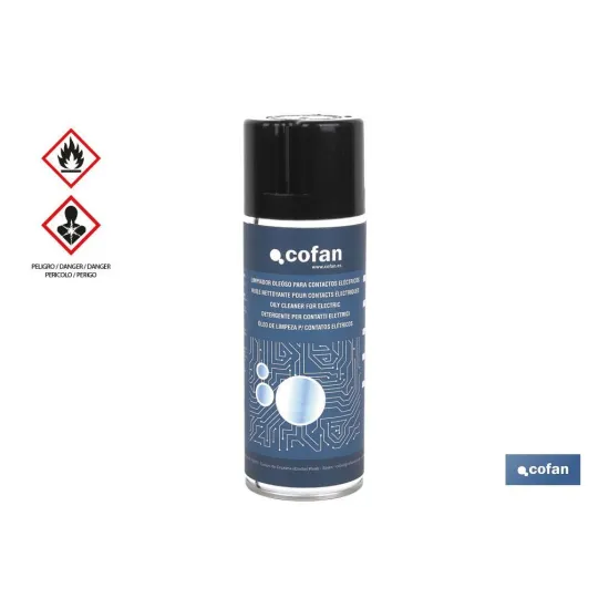 Comprar LIMPIADOR OLEOSO CONTACTOS ELÉCTRIC Cofan | almacendeferreteriacor.es