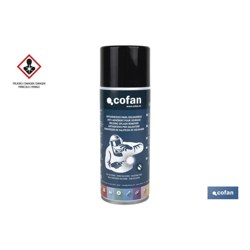 Comprar ANTIADHESIVO PARA SOLDADURAS 400 ML Cofan | almacendeferreteriacor.es