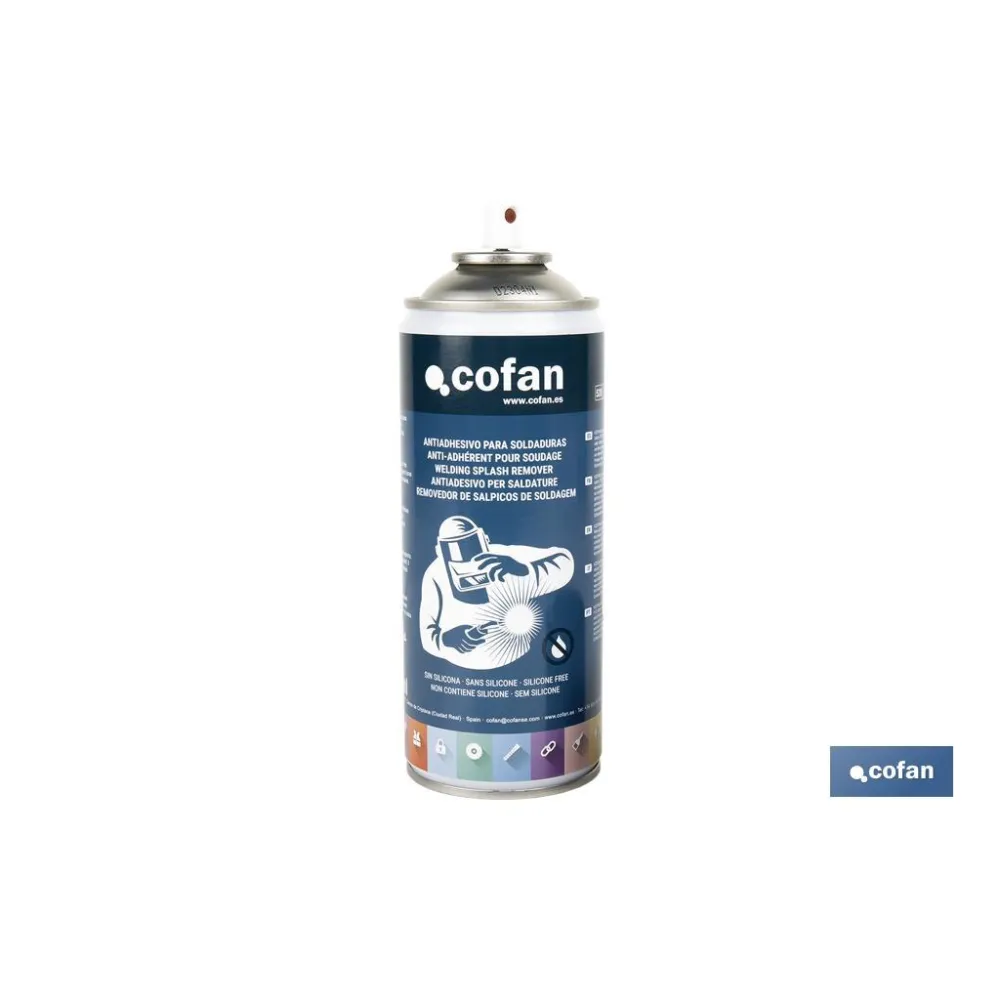 Comprar ANTIADHESIVO PARA SOLDADURAS 400 ML Cofan | almacendeferreteriacor.es