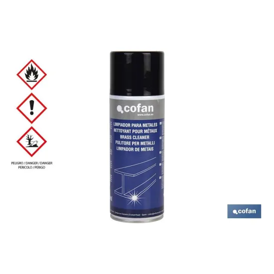 Comprar LIMPIADOR DE ACERO INOXIDABLE 400 M Cofan | almacendeferreteriacor.es