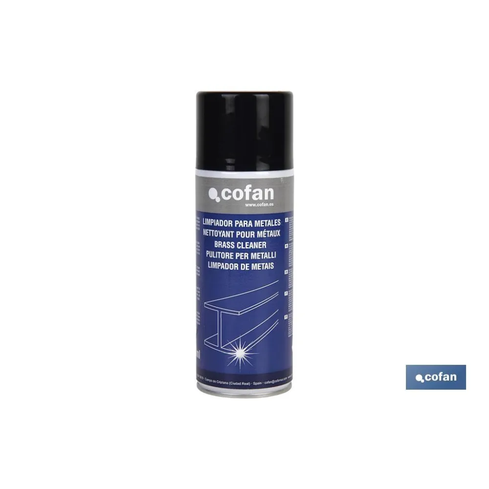 Comprar LIMPIADOR DE ACERO INOXIDABLE 400 M Cofan | almacendeferreteriacor.es