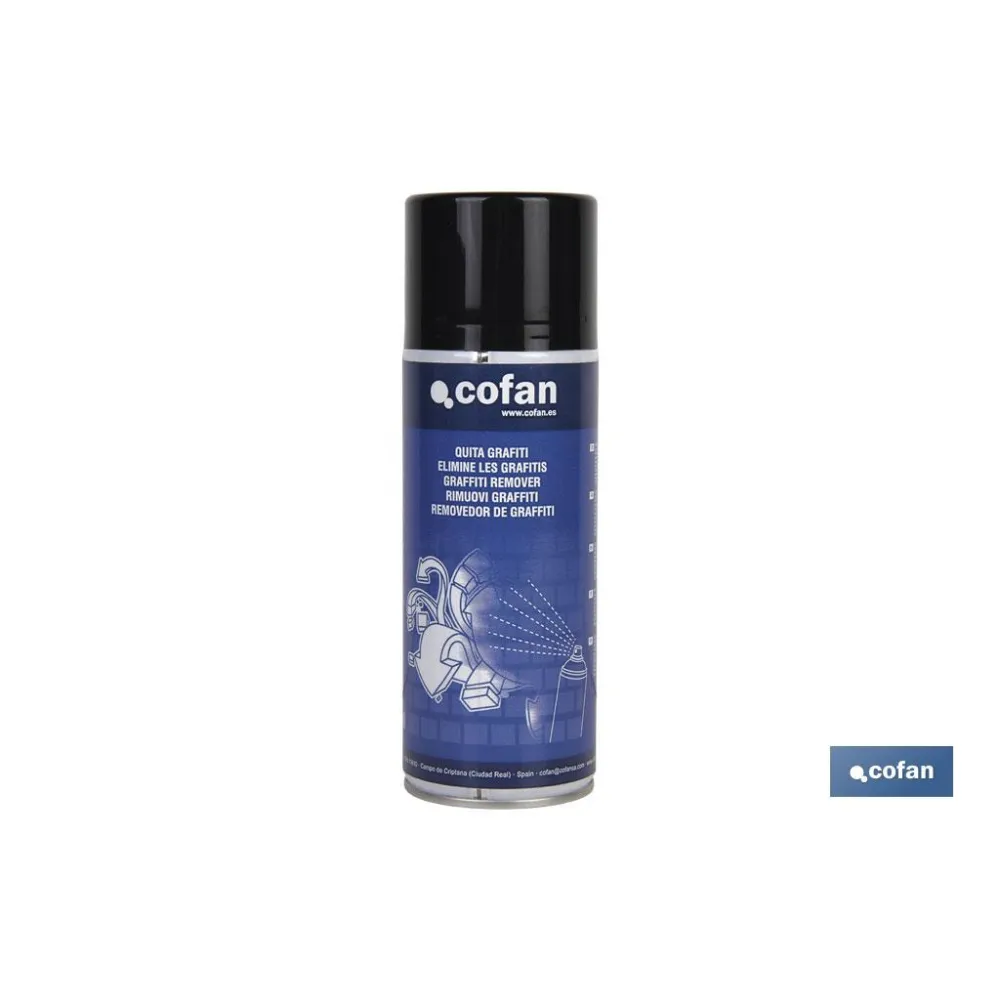 Comprar QUITA GRAFFITI 400 ML (PACK: 1 UDS) Cofan | almacendeferreteriacor.es