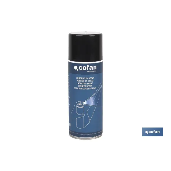 Comprar ADHESIVO EN SPRAY 400 ML (PACK: 1 U Cofan | almacendeferreteriacor.es