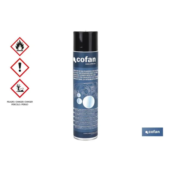 Comprar LIMPIADOR SALPICADEROS CON SILICONA Cofan | almacendeferreteriacor.es