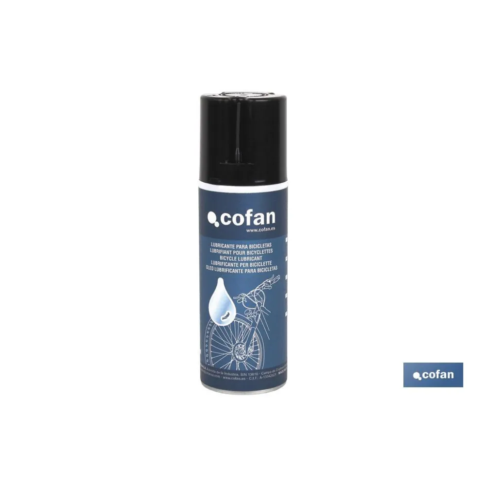 Comprar LUBRICANTE PARA BICICLETAS 200 ML ( Cofan | almacendeferreteriacor.es