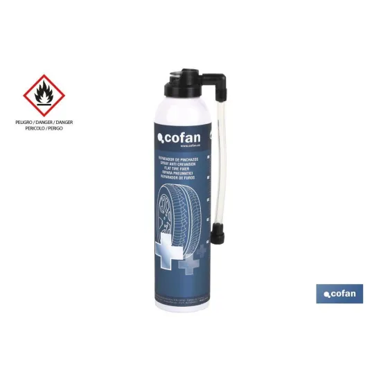 Comprar REPARADOR DE PINCHAZOS 300 ML (PACK Cofan | almacendeferreteriacor.es