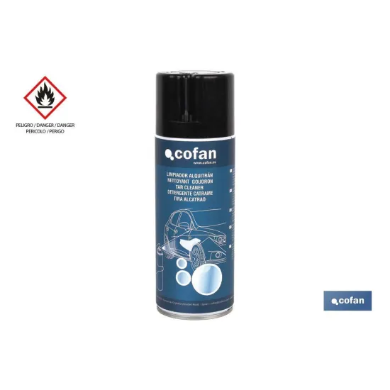 Comprar LIMPIADOR DE ALQUITRÁN 400 ML (PACK Cofan | almacendeferreteriacor.es